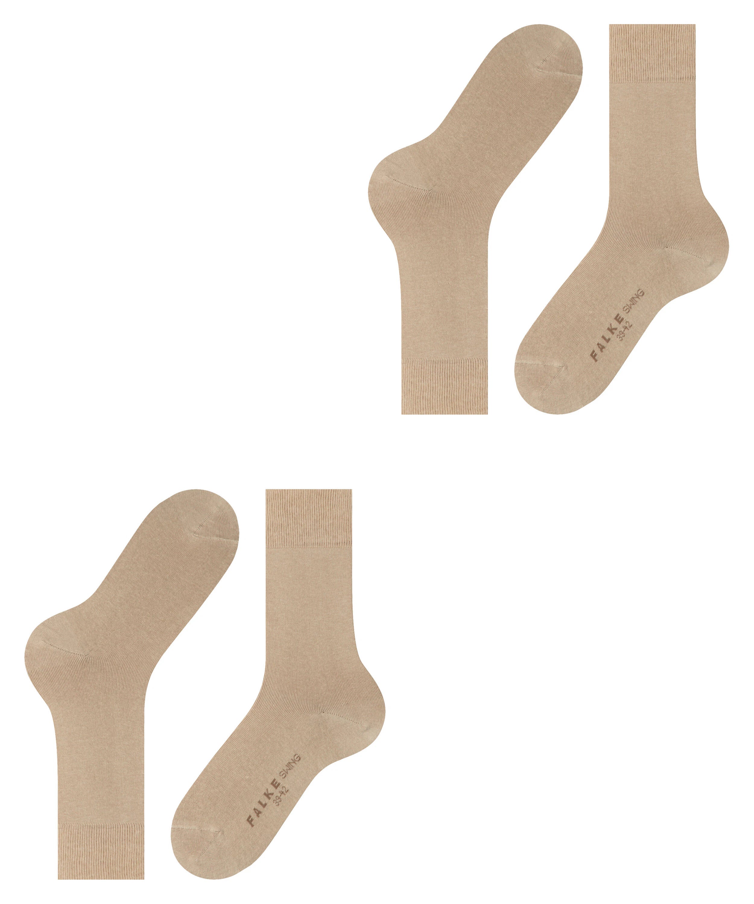 Kojinės Smėlio spalvos Swing 2-Pack Men