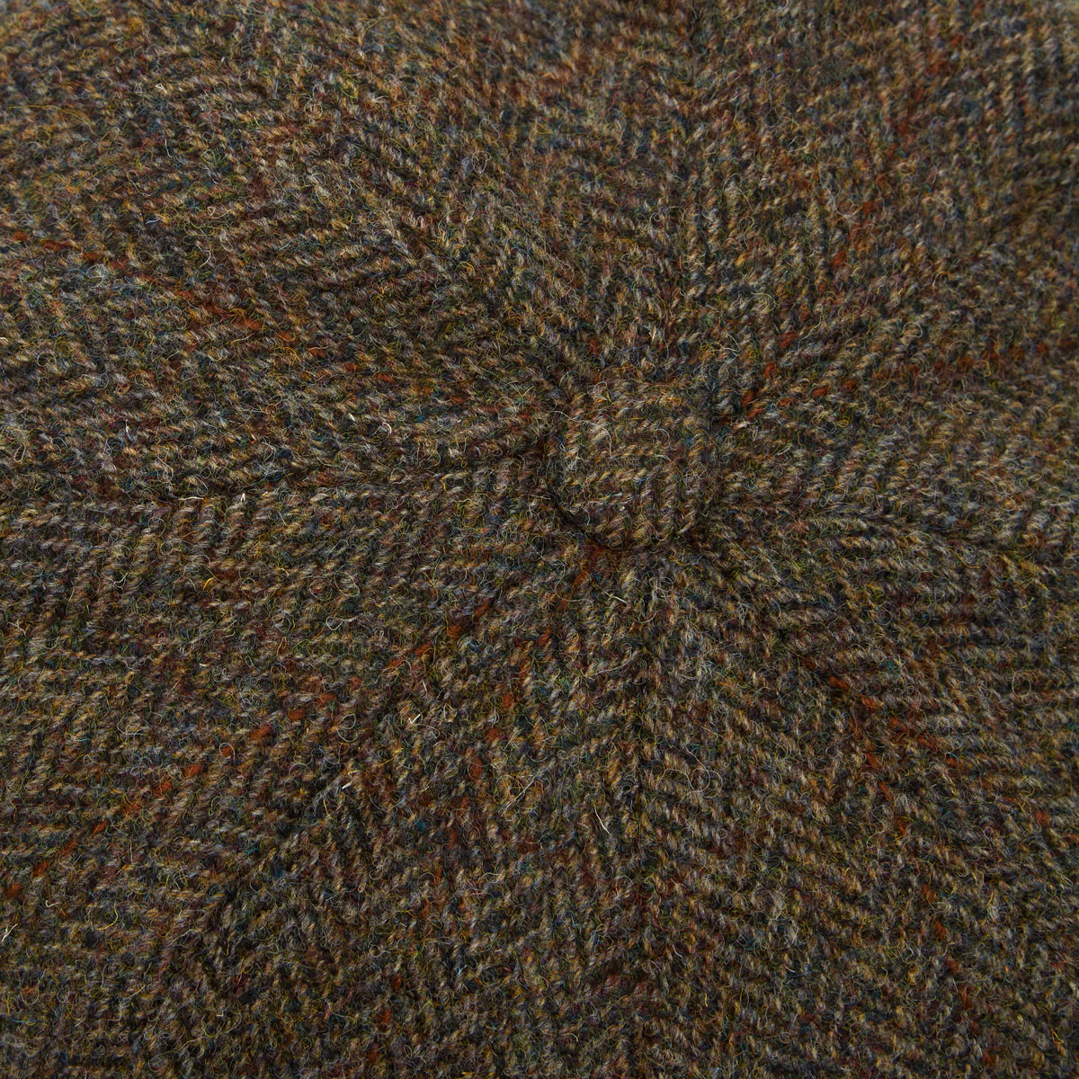 Ruda Harris Tweed 8 dalių kepurė