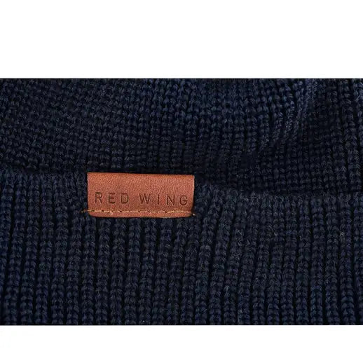 Merino Wool Knit Cap Beanie – Navy
