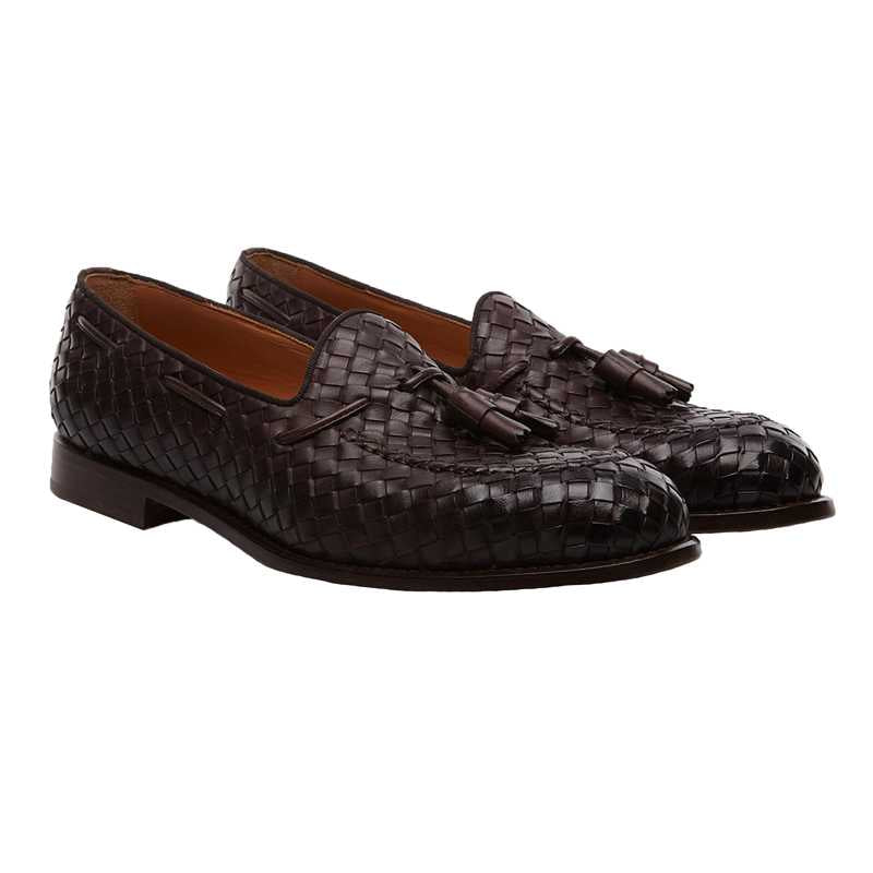 Pintos odos tassel loaferiai