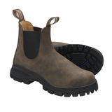 Rustic Brown Lug Chelsea Boots 2239