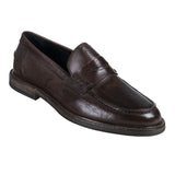 Odiniai rudi loaferiai 2807