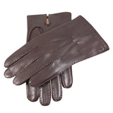 Dents rudos odinės pirštinės