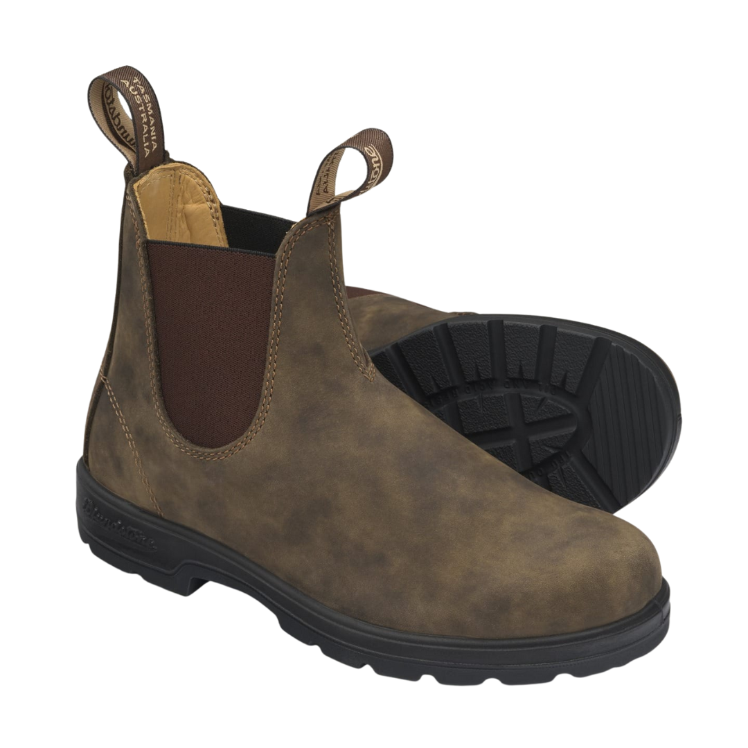 Rustic Brown Chelsea Boots 585