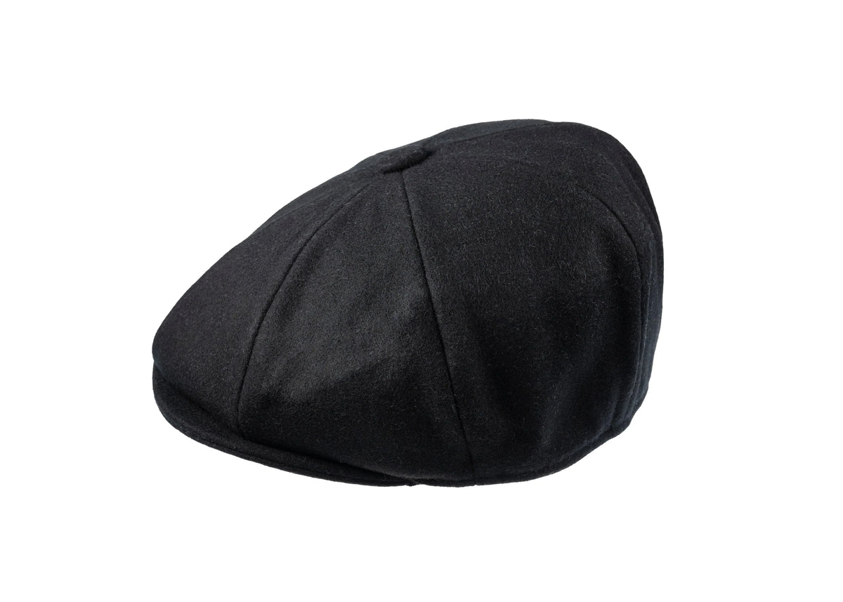 Juoda 8 Dalių Kepurė