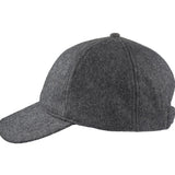 Pilka vilnos kepurė