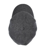 Pilka vilnos kepurė