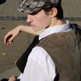 Harris Tweed Driver Cap