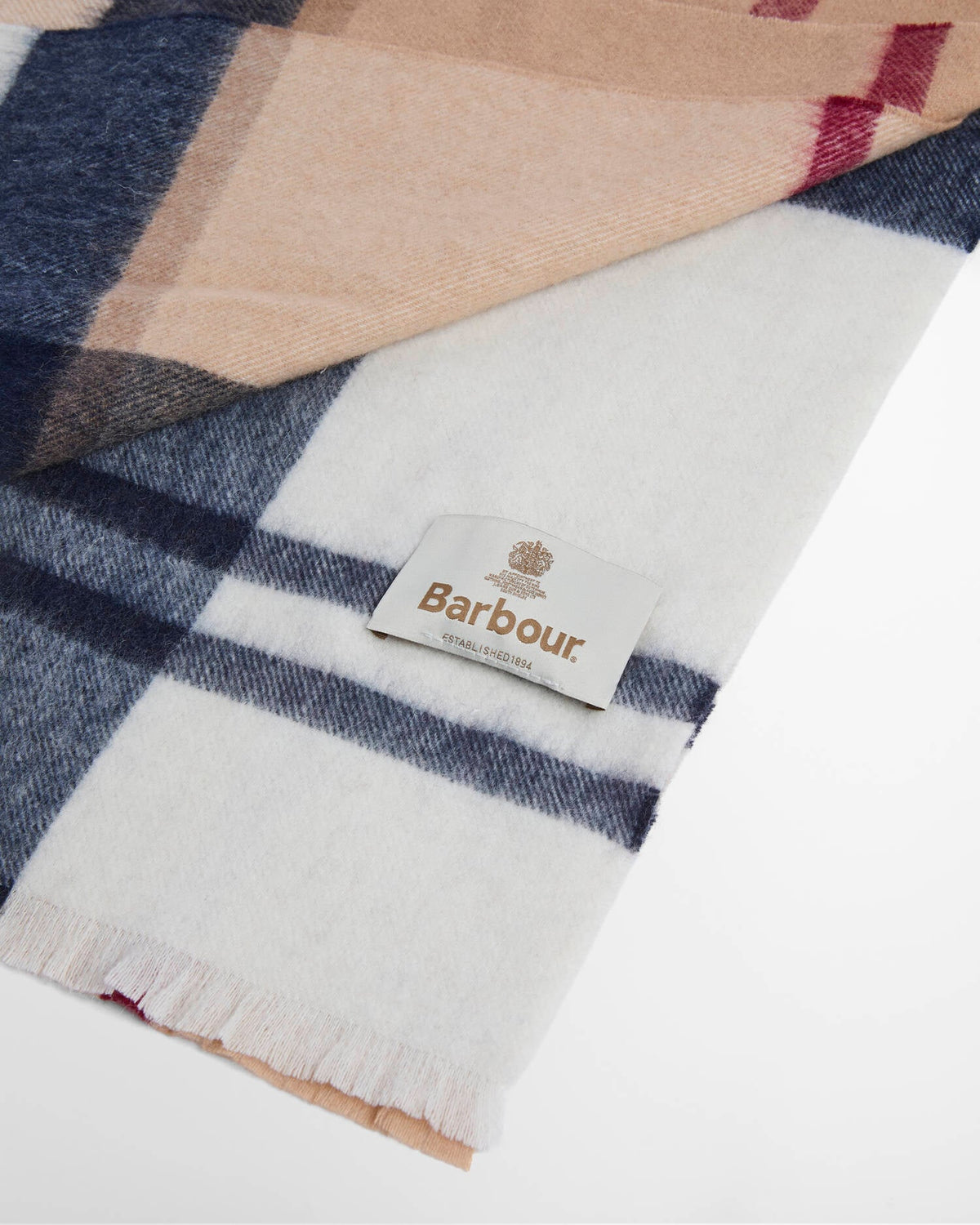 Rosefield Tartan Scarf Hessian Tartan