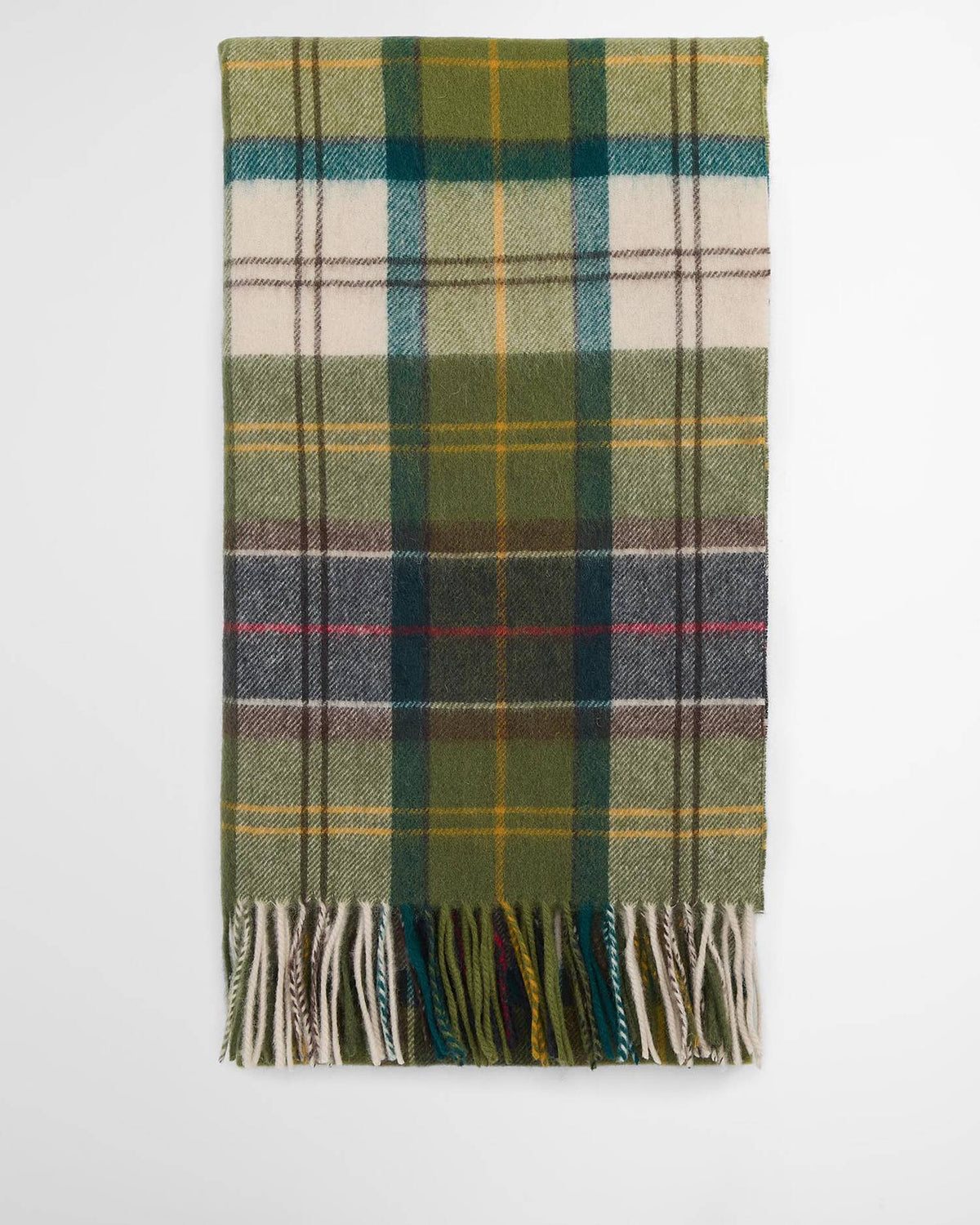 Serena Tartan Lambswool Scarf Classic/Ancient