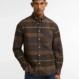 Mineral Tartan Dunoon Authentic-Fit Shirt