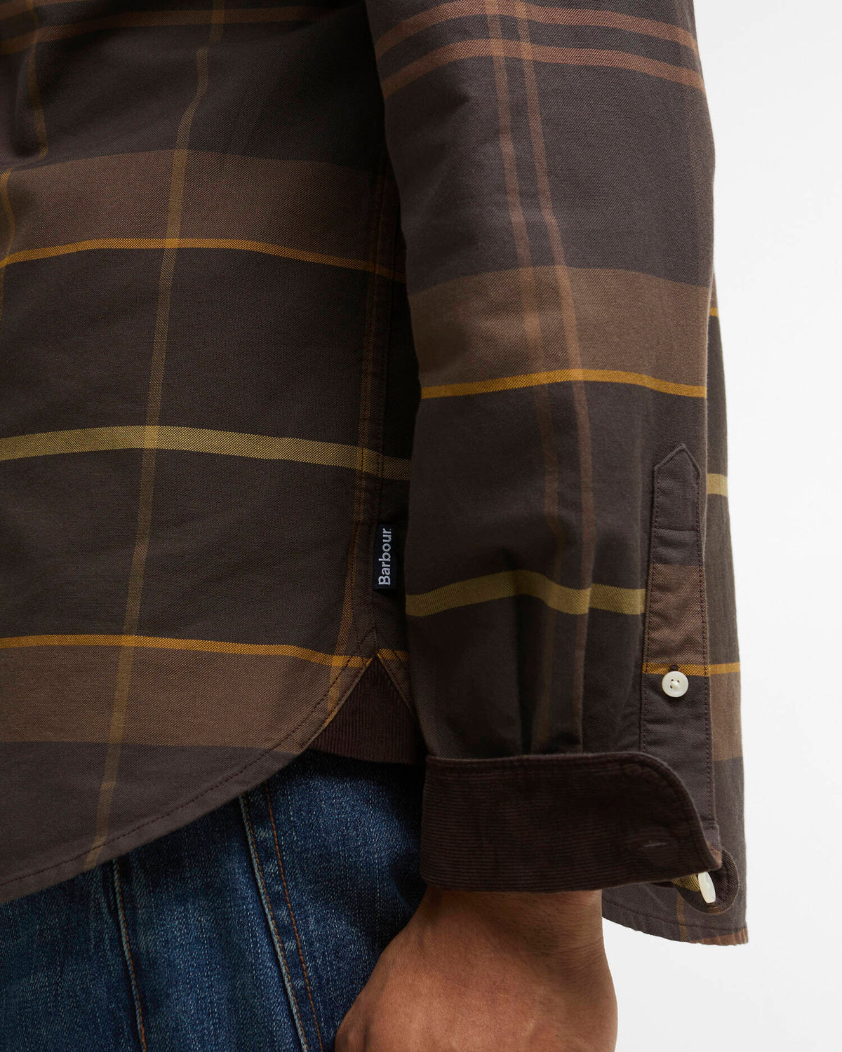 Mineral Tartan Dunoon Authentic-Fit Shirt