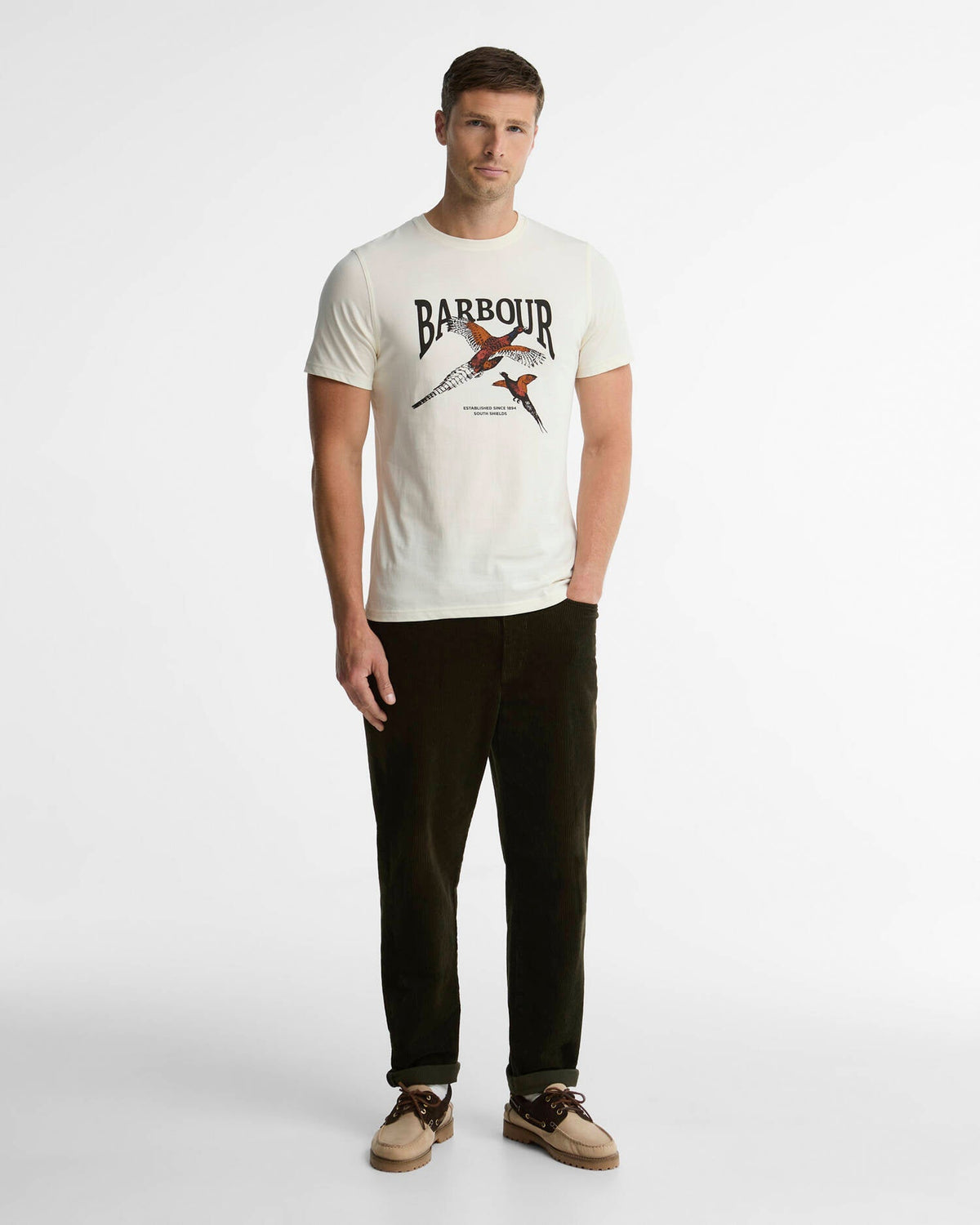 Pheasant Graphic Tailored T-Shirt