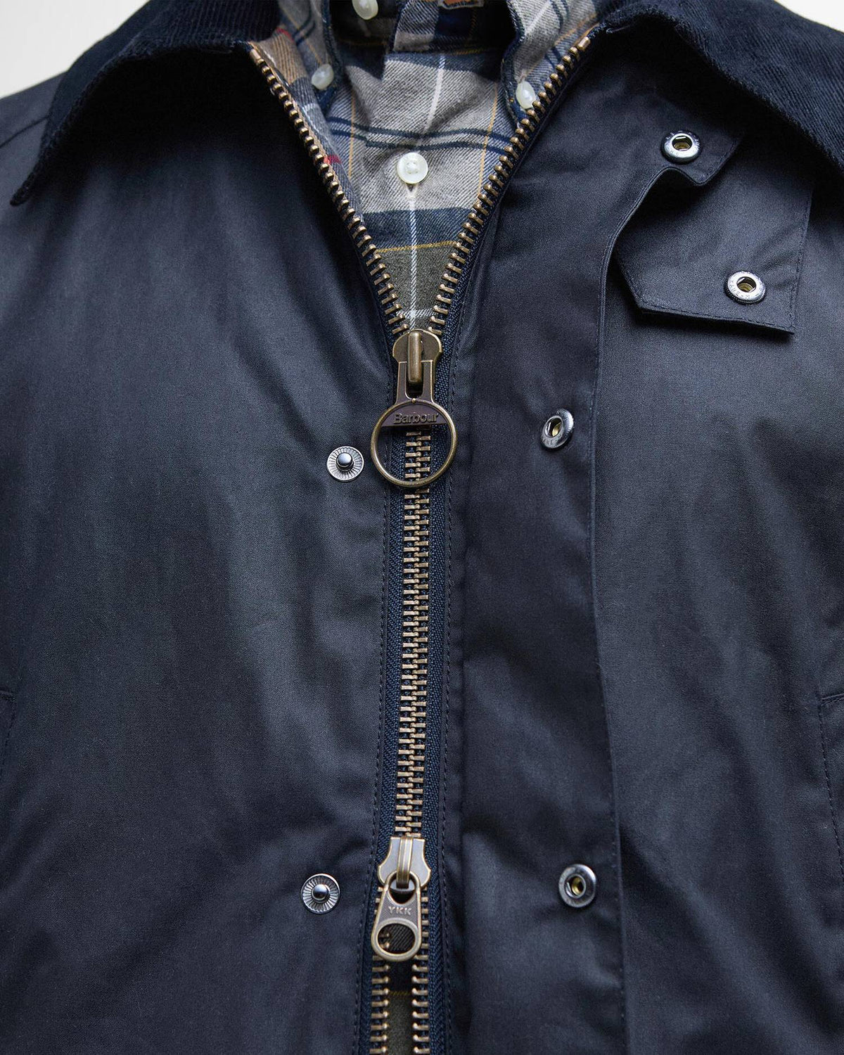 Ashby Waxed Jacket Classic Navy