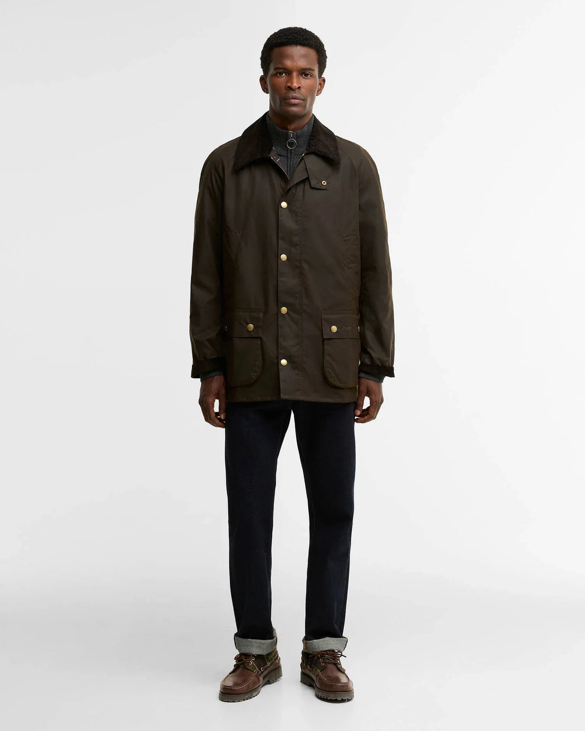 Ashby Waxed Jacket Olive