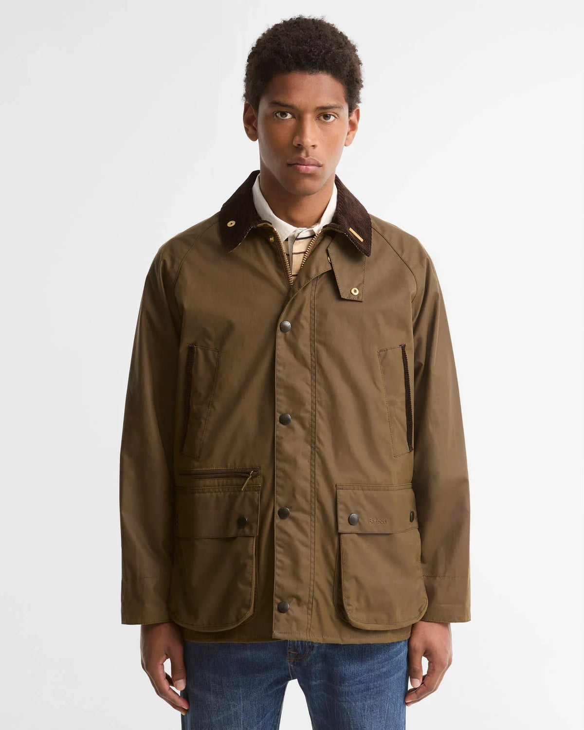 Icons Bedale Waxed Jacket Brown