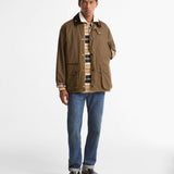 Icons Bedale Waxed Jacket Brown