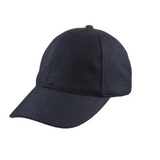 Tamsiai mėlyna vilnos kepurė