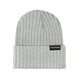 SHANIKO WOOL RIB HAT GREY