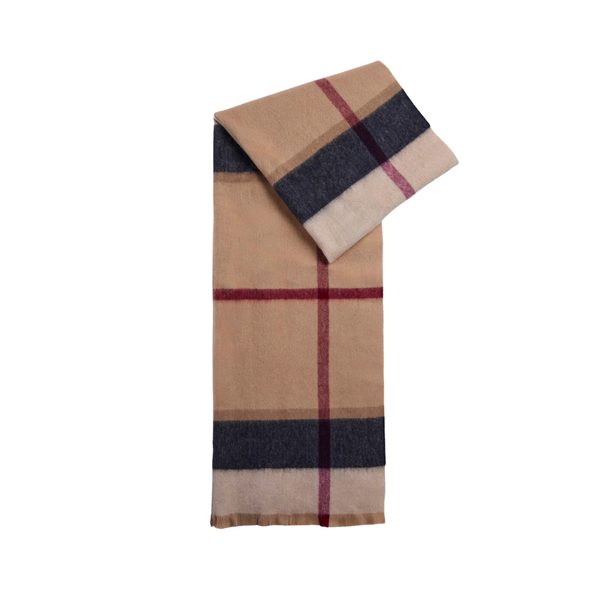 Rosefield Tartan Scarf Hessian Tartan