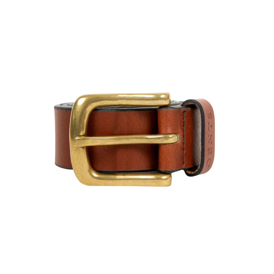 Šviesiai Rudas Smooth Leather Diržas