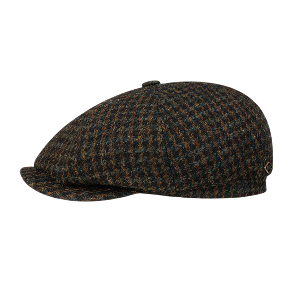 8-Panel Cap Harris Tweed by JJ Hats