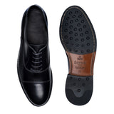 Juodi odiniai oxfordai BE4235J