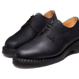 Solovair Black Greasy Gibson Shoe