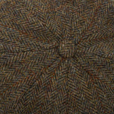 Ruda Harris Tweed  8 dalių kepurė
