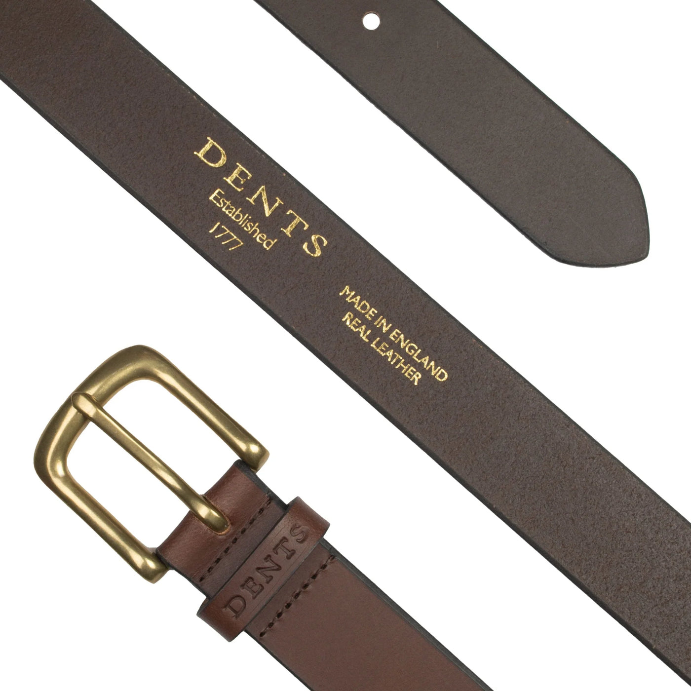 Rudas Smooth Leather Diržas