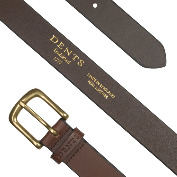 Rudas Smooth Leather Diržas