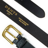 Juodas Smooth Leather Diržas